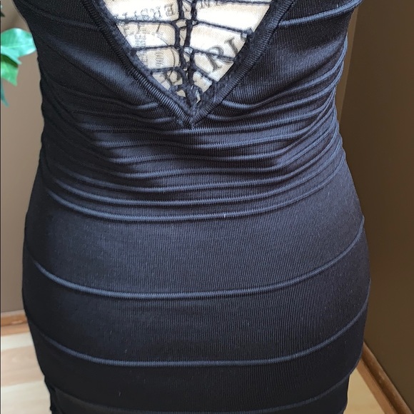 Beautiful, crochet open back bandeau dress - Picture 8 of 10